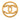 Gold Chanel CC Gold Plated Round Rope Brooch