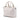 White Bottega Veneta Nappa Intrecciato Satchel