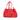 Red Bottega Veneta Nappa Intrecciato Ruffle Tote - Designer Revival
