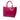 Pink LOEWE Leather Perforated Anagram Leo Tote