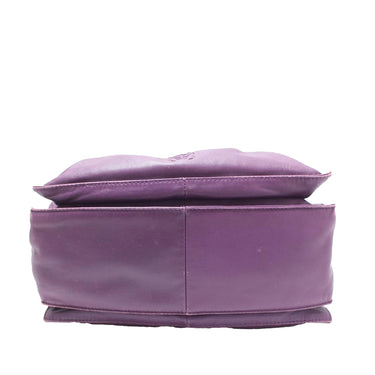 Purple LOEWE Flamenco Tassel Crossbody - Designer Revival