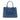Blue Prada Medium Saffiano Lux Galleria Tote Satchel