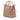 Brown Gucci Medium Guccissima Bree Fold Over Tote Satchel