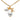 Gold Louis Vuitton Gold Plated Damier Perle Pendant Necklace