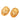 Gold Chanel CC Gold Plated Crown Oval Clip On Earrings