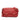 Red Prada Vitello Daino Double Buckle Messenger Bag
