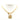 Gold Chanel Gold Plated CC Quilted Pendant Necklace - Designer Revival