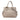 Gray Prada Vitello Daino Open Convertible Tote Satchel