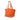 Orange Prada Vitello Daino Tote