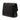 Black Chanel Small Square Quilted Lambskin Straight Single Flap Crossbody Bag