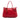 Red Gucci Calfskin Bella Satchel