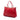 Red Gucci Calfskin Bella Satchel
