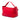 Red Bottega Veneta Intrecciato Trimmed Nappa Satchel