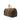 Brown Louis Vuitton Monogram Keepall 55 Travel Bag