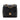 Black Chanel Mini Square Classic Goatskin Retro Flap Crossbody Bag