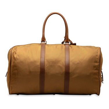 Brown Prada Tessuto Travel Bag - Designer Revival