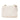 White Chanel Mini Square Classic Lambskin Single Flap Crossbody Bag