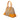 Yellow Prada Cinghiale Trimmed Canapa Dome Handbag
