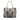 Gray Burberry Smoke Check Coated Canvas Northfield Satchel