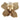 Gold Chanel CC Gold Plated Enamel Flower Clip On Earrings