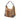 Brown Gucci GG Lurex Heart Bit Shoulder Bag