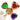 Gold Chanel Gold Plated Multicolored Gripoix and Faux Pearl Pin Brooch