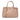 Brown Prada Medium Saffiano Lux Galleria Double Zip Satchel