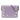 Purple Bottega Veneta Nappa Intrecciato Studded Wallet on Chain Crossbody Bag