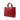 Red Dior Large Patent Cannage Lady Dior Satchel
