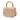 Beige Gucci Mini Metallic Leather Bamboo Night Satchel