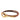 Brown Hermès Gold Plated and Leather Jumbo Hook Double Tour Bracelet