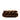 Brown Fendi Mini Zucca Shearling Chain Baguette Satchel