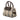 Beige Burberry House Check Canvas Handbag
