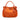 Orange Prada Vitello Daino Trimmed Tessuto Satchel