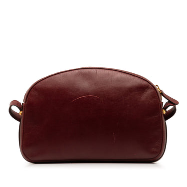 Red Cartier Must De Cartier Crossbody Bag - Designer Revival
