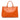 Orange Prada Large Saffiano Lux Galleria Tote - Designer Revival