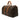 Brown Louis Vuitton Monogram Keepall 50 Travel Bag