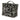 Black Chanel Printed Canvas 31 Rue Cambon Vanity Case Satchel