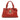 Red Bottega Veneta Mini Nappa Intrecciato Roma Satchel