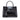 Black Prada City Calf Etiquette Satchel