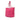 Pink Prada Tessuto Canapa Logo Tote