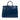 Blue Prada Extra Large Saffiano Lux Galleria Double Zip Tote