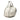 White LOEWE Small Leather Hammock Satchel