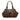 Brown Fendi Tiger Print Canvas Shoulder Bag