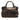 Brown Burberry Calfskin Bridle Hepburn Satchel