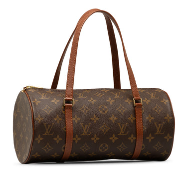 Brown Louis Vuitton Monogram Papillon 30 Handbag