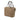 Beige Fendi Mini Zucchino Canvas Handbag