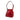 Red Louis Vuitton Epi Petit Noe Bucket Bag