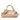 Gold LOEWE Metallic Nappa Aire Hobo Bag