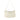 White Bottega Veneta Brushed Calfskin Intrecciato Cradle Fold Over Shoulder Bag